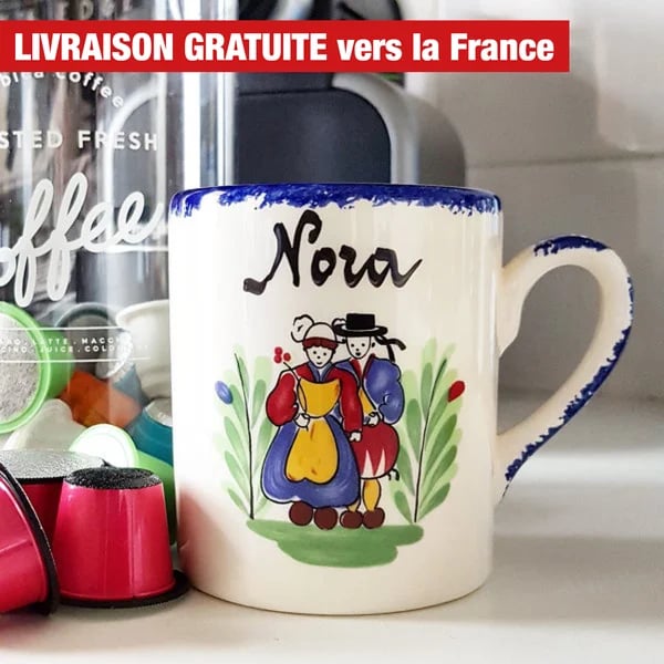 Image of mug breton personnalisable - BRETON mug CUSTOMIZED