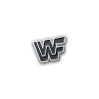 Retro WWF logo (silver & black)