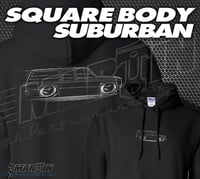 Image 3 of Square Body SUBURBAN T-Shirts Hoodies Banners