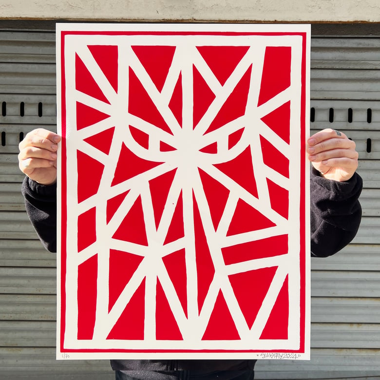 Image of RED RED CLASSIK SCREENPRINT