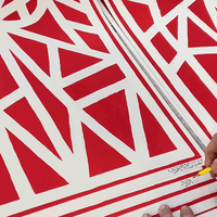 Image 2 of RED RED CLASSIK SCREENPRINT