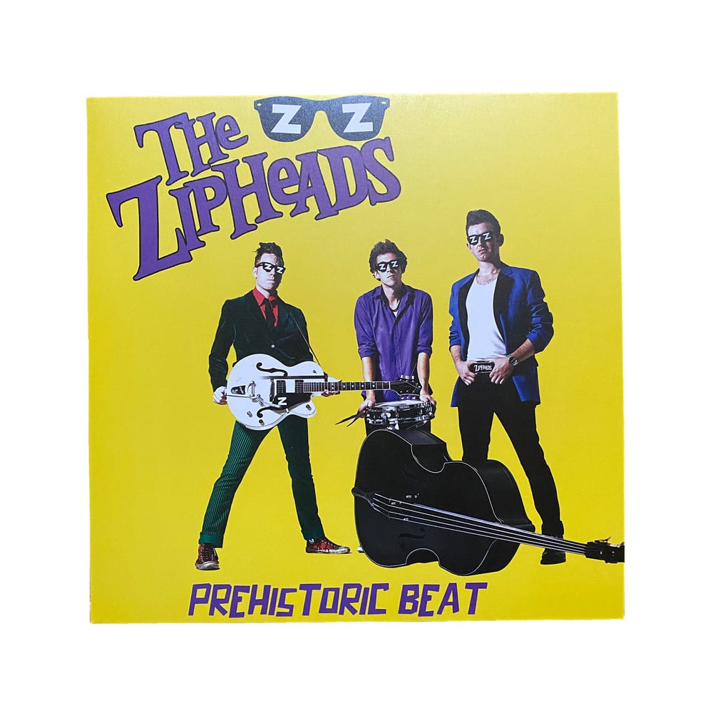 Prehistoric Beat LP 2nd Pressing on solid yellow vinyl