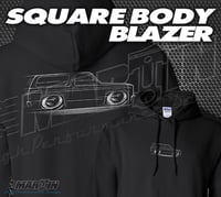 Image 4 of Square Body Chevy BLAZER T-Shirts Hoodies Banners