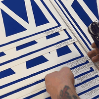 Image 3 of BLU BLU CLASSIK SCREENPRINT