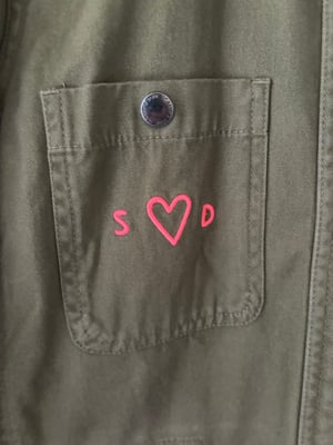 Scamp and Dude Khaki Utility Jacket size 8 