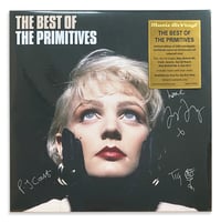 Image 3 of Signed limited edition double Best Of The Primitives LP on red vinyl