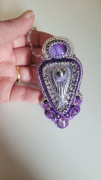 Image 3 of Collier brodé VIOLETTA