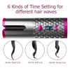 Cordless Automatic Curling Iron Portable Rechargeable Lazy Hair Curler LCD Display Wave styler 