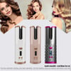 Cordless Automatic Curling Iron Portable Rechargeable Lazy Hair Curler LCD Display Wave styler