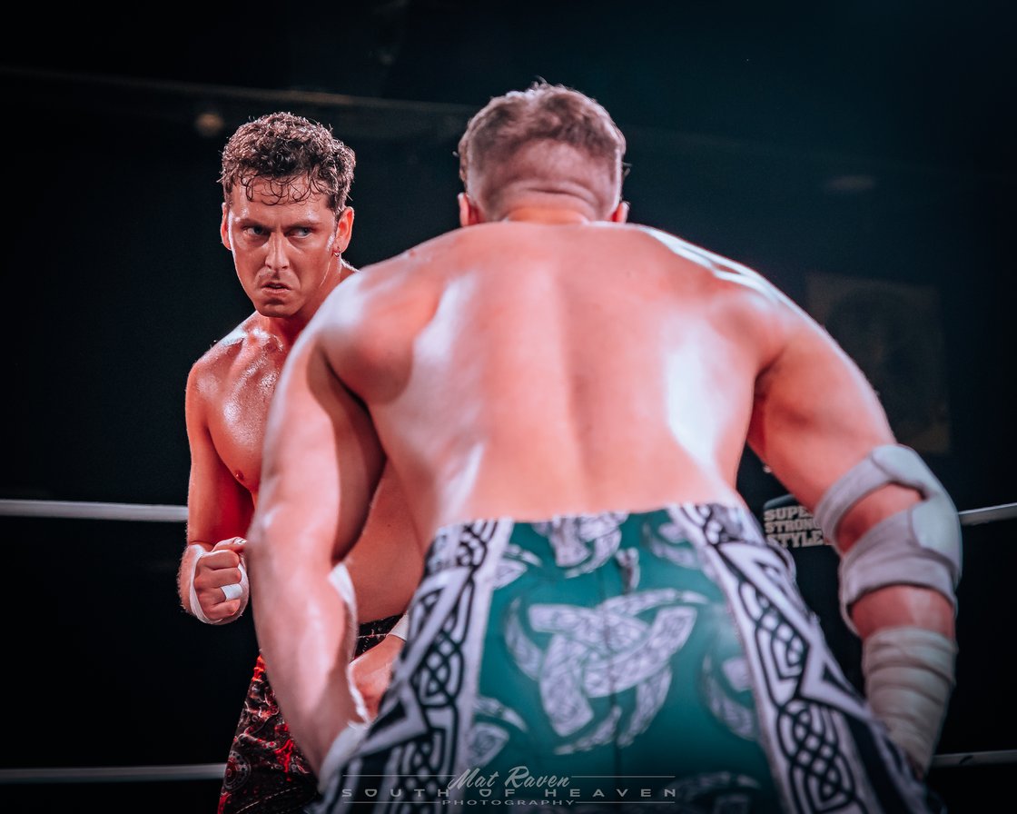 Image of MAYFAIRS vs OSPREAY - Signed Poster *ON SALE*