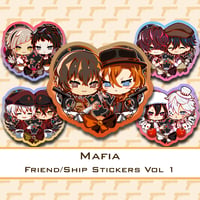 Image 1 of 🔹Bungou Stray Dogs🔹 Friend/Ships Stickers