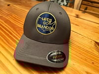 Image 3 of LET'S GO BRANDON BP PATCH - FLEXFIT CAP