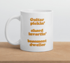 This Describes Me Perfectly - White glossy mug