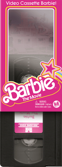 Image 1 of BARBIE CUSTOM VHS (Clear Window)
