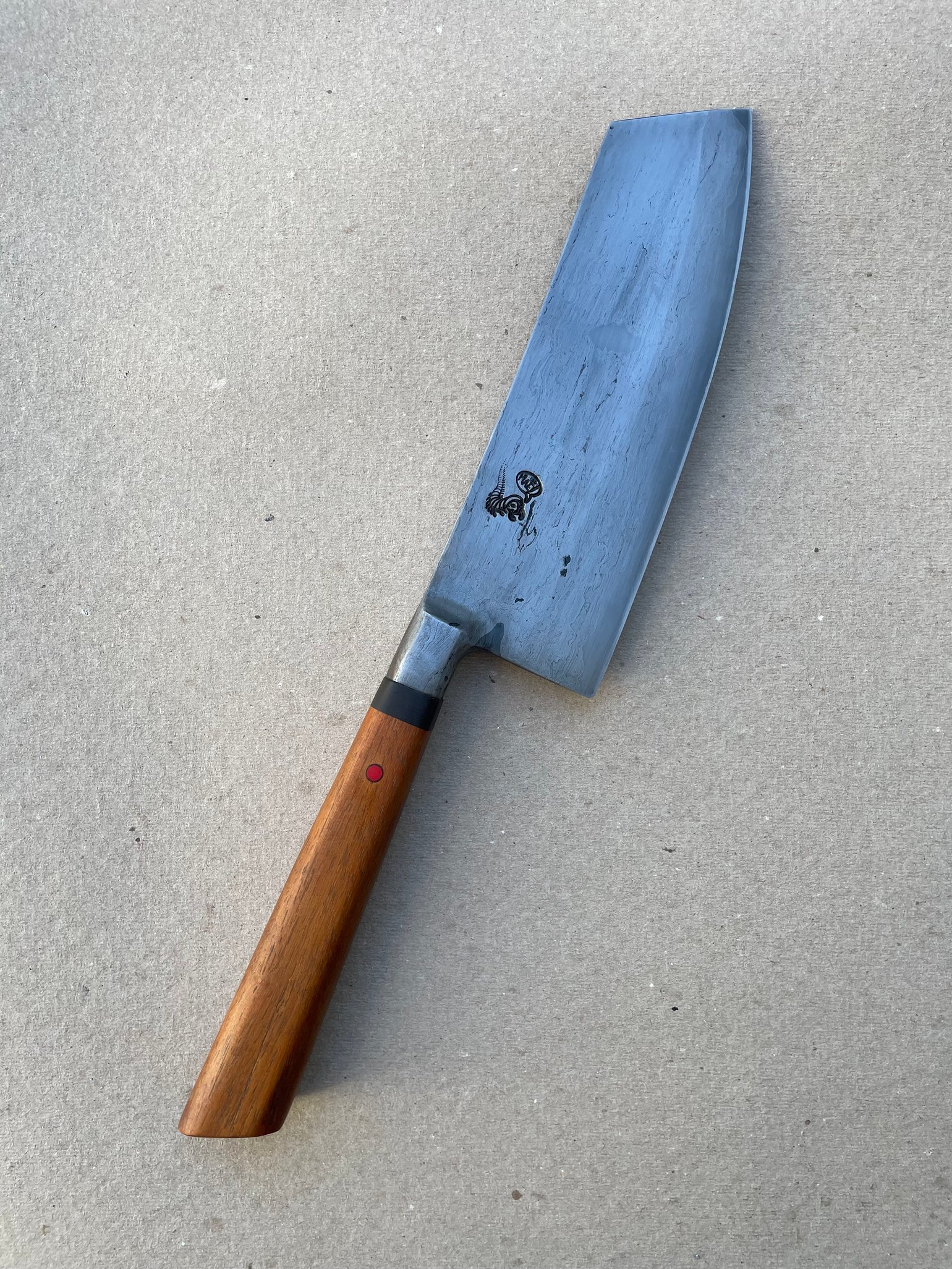 Image of 8” Cleaver with wrought iron