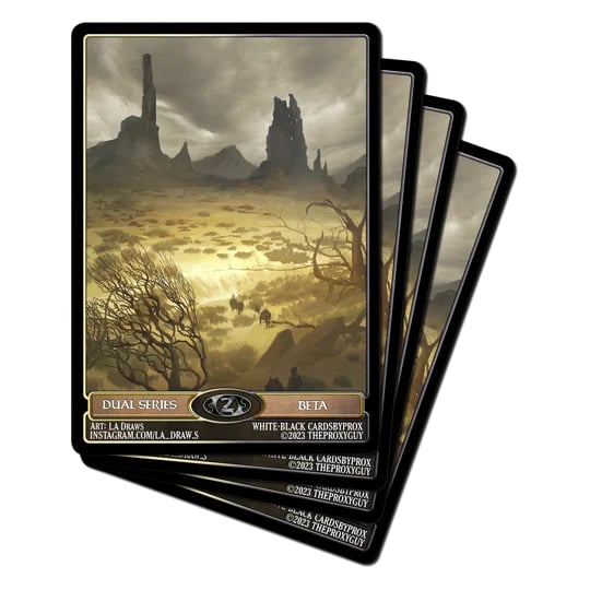 MTG Scrubland 3ED デュアルランド Scrubland デュアルランド Scrubland | cardsbyprox