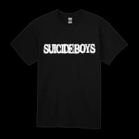 Image 1 of SB "Black Dahlia" Font T-Shirt 