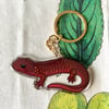 Arboreal Salamander Acrylic Keychain 