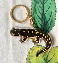 California Tiger Salamander Acrylic Keychain