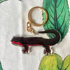 Red-bellied Newt Acrylic Keychain
