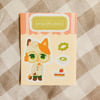 Cafe Cats Vinyl Sticker: Matcha Catte Please!