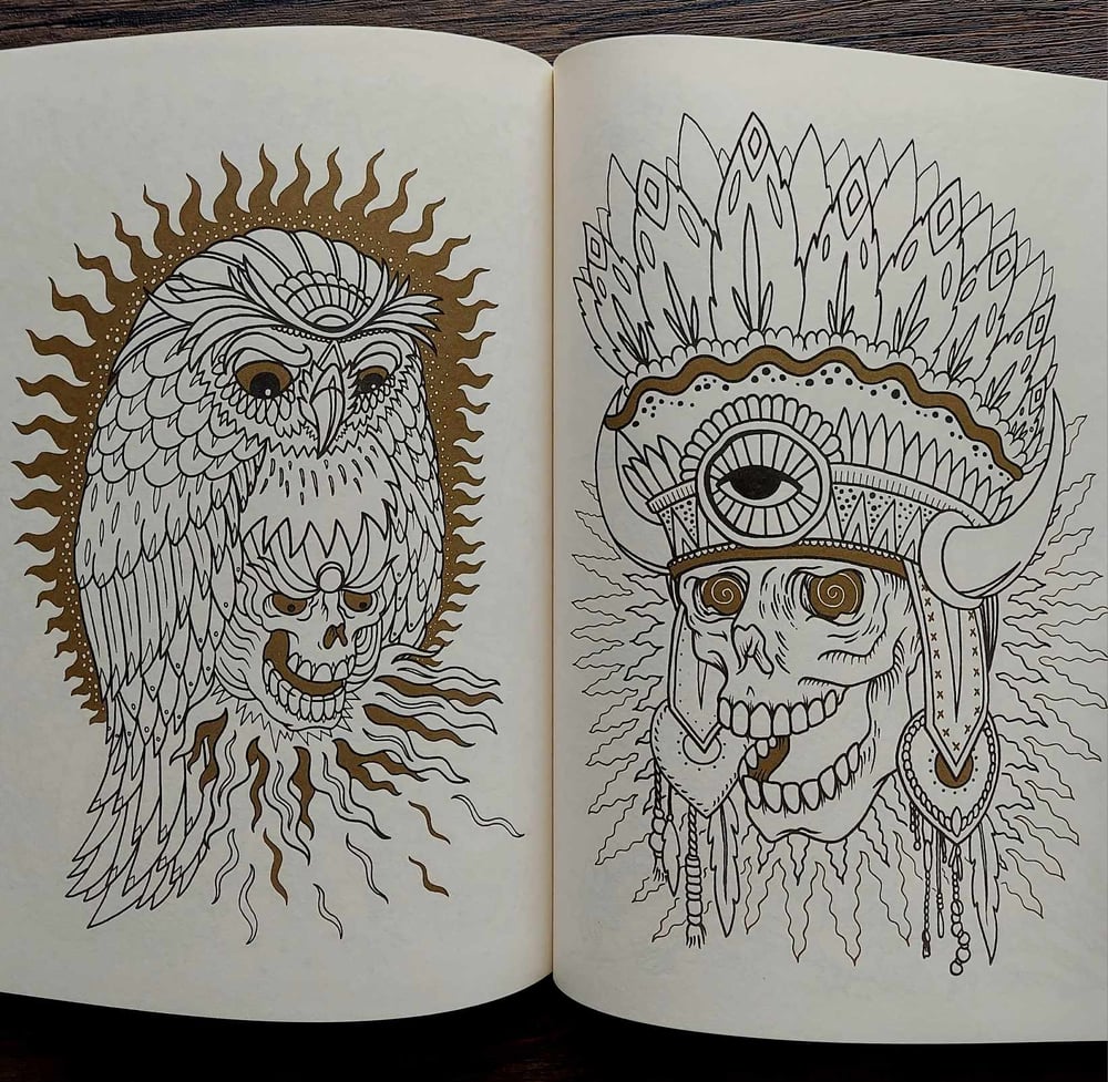 The Tattoo Coloring Book