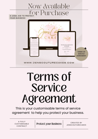 Terms Of Service Agreement