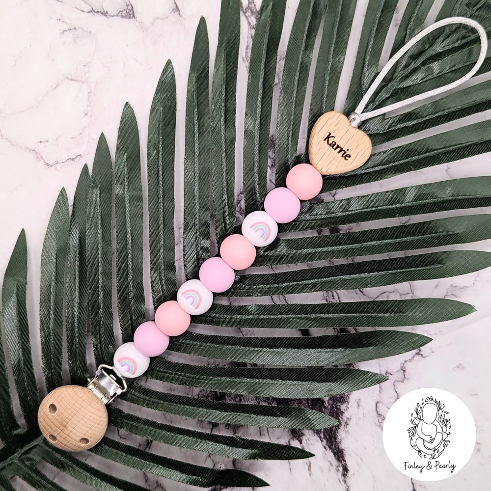 DUMMY CLIP: Engraved Heart Bead