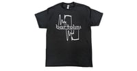 Image 1 of Bartolini Logo shirt - White on Black