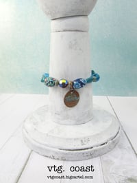Image 2 of Hearts 'n Flowers Turquoise Hues