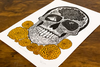 Image 4 of Calavera Serigraph