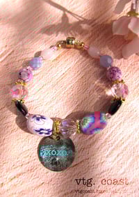 Image 2 of Hearts 'n Flowers Pink Hues Bracelet