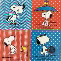 Image 2 of Sachet de stickers Snoopy années 70