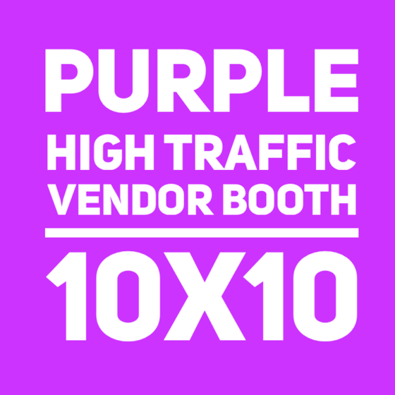 Image of Purple High Traffic Booth