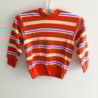 Image 1 of Sweat rouge 18/24 mois Petit Bateau stock neuf
