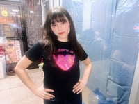 Image 4 of RESTOCK New Adore U Valentine Tee 🩷😈🪽💞Black and Pink