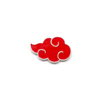 Cloud Red pin