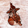 Autumn Witch Sticker