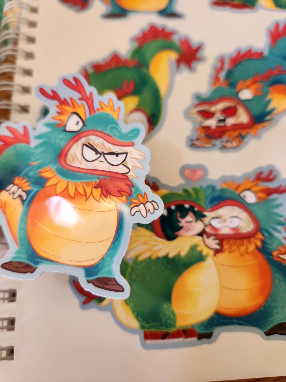 BKDK Year of the Dragon Stickers