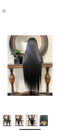 Image 4 of REMI | 40” LONG 13 X 4 LACE FRONTAL WIG