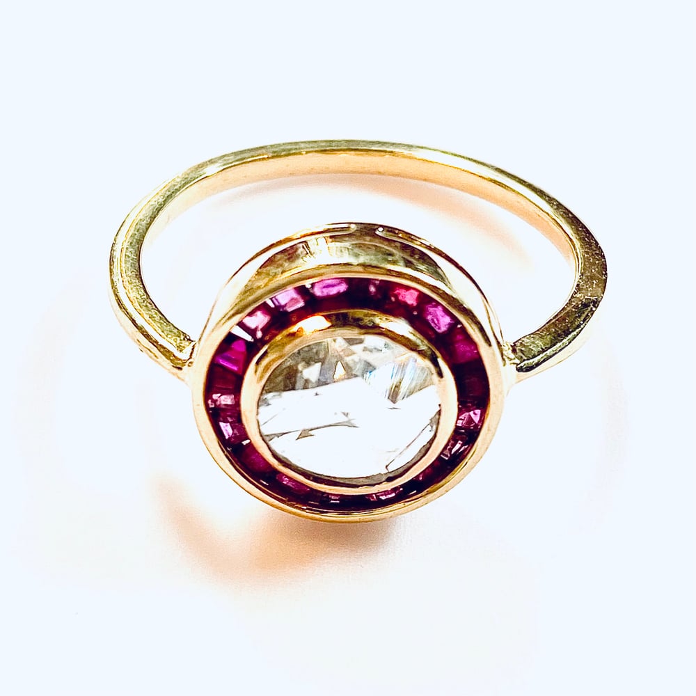 Image of DECO DIAMOND RING