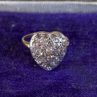 Image 2 of DIAMOND HEART RING