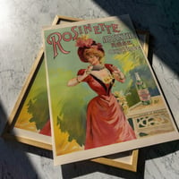 Image 1 of Absinthe Rosinette | 1900s | Drink Cocktail Poster | Vintage Poster
