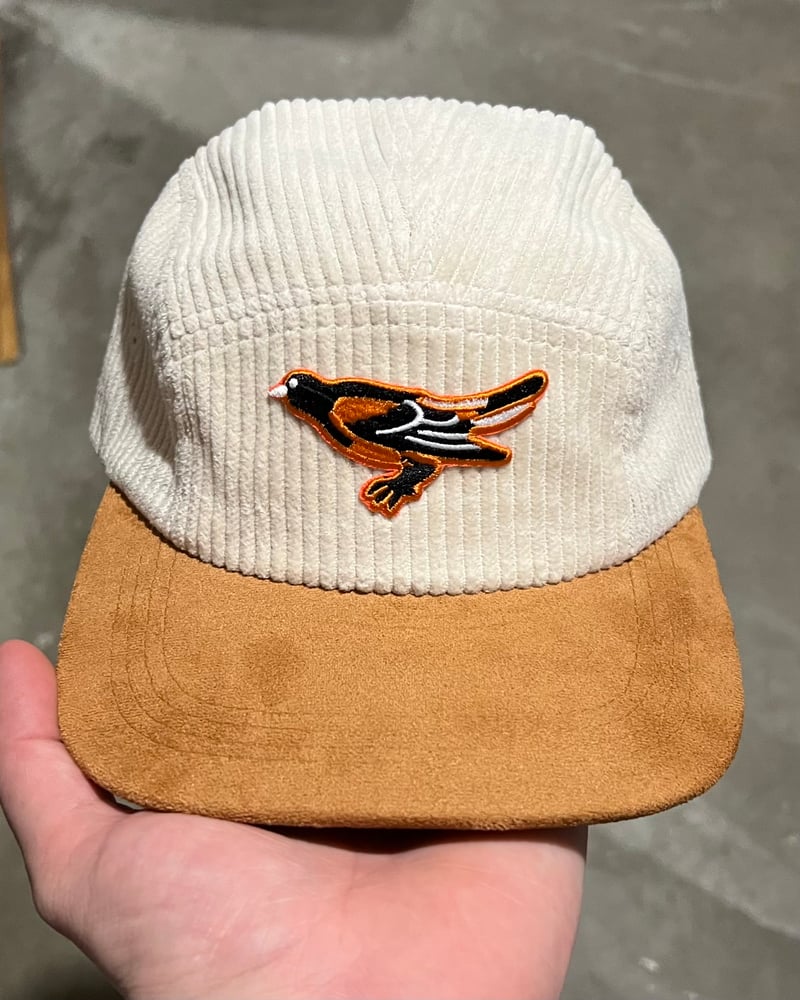 Image of Vintage Style Baltimore Orioles Bird Corduroy