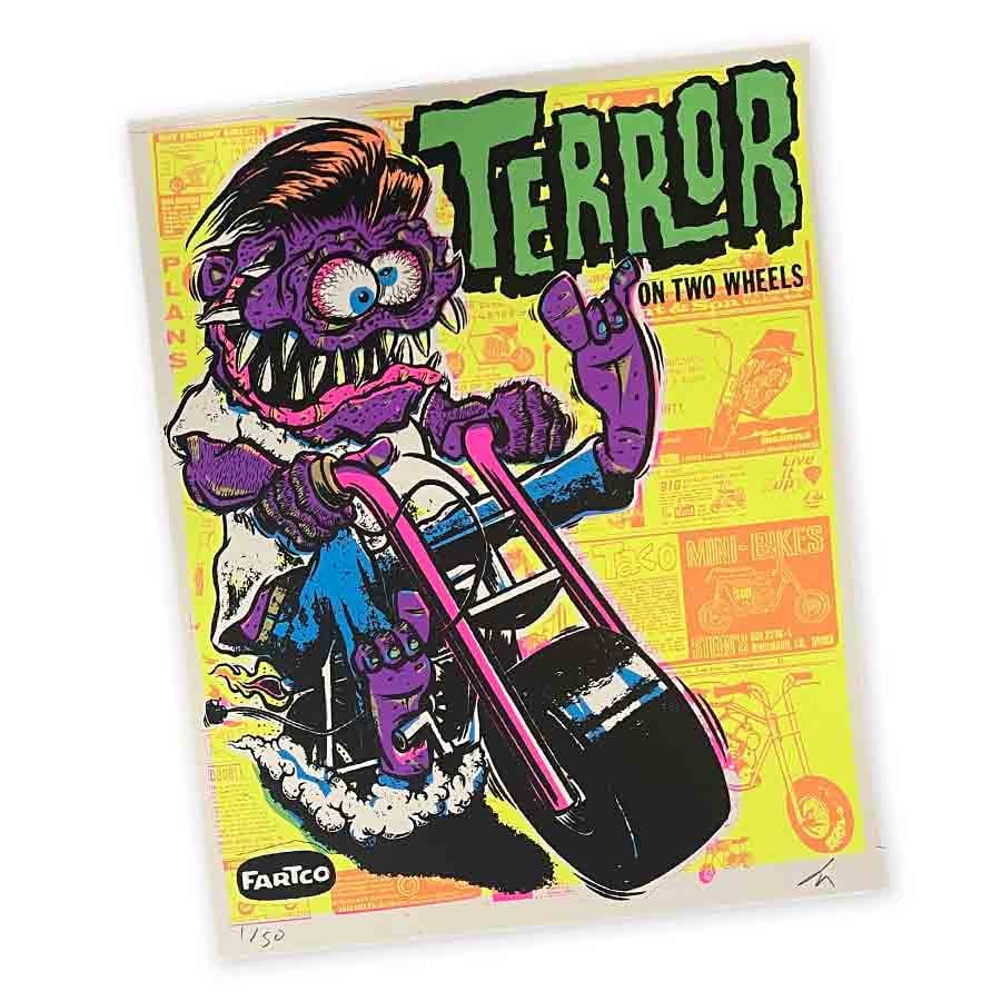 Image of 8" x 10" Terror Fartco / Jim Madison Print