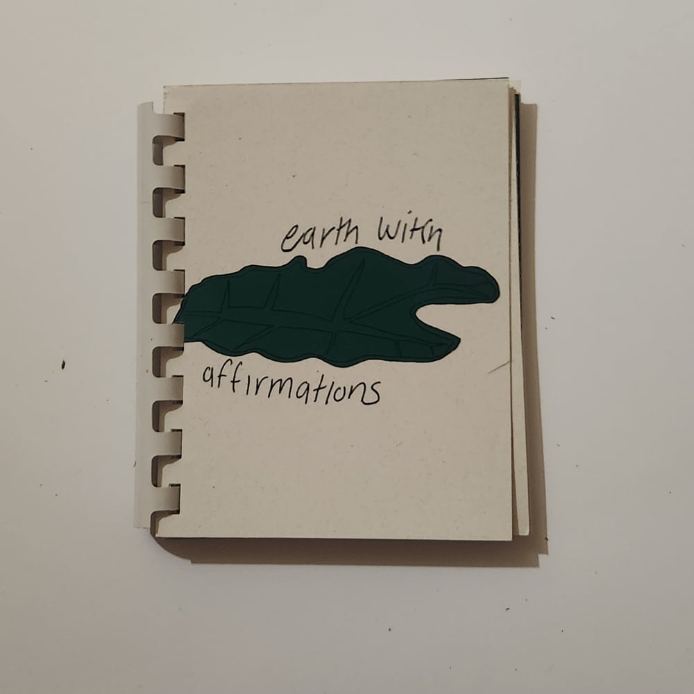 Image of Earth Witch Affirmations - small journal/workbok