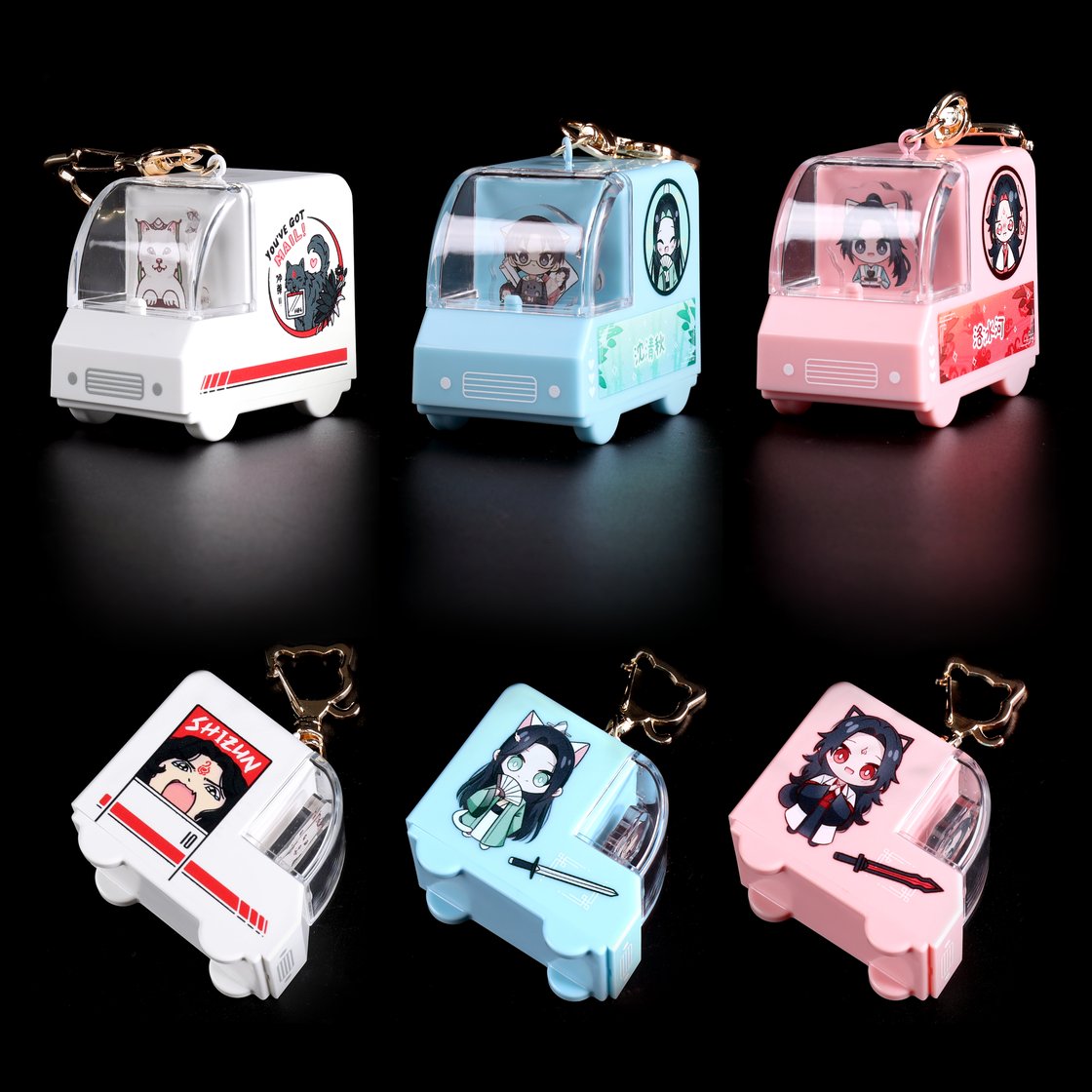 Image of [P4P] Car Keychains - ft. Ritsu 