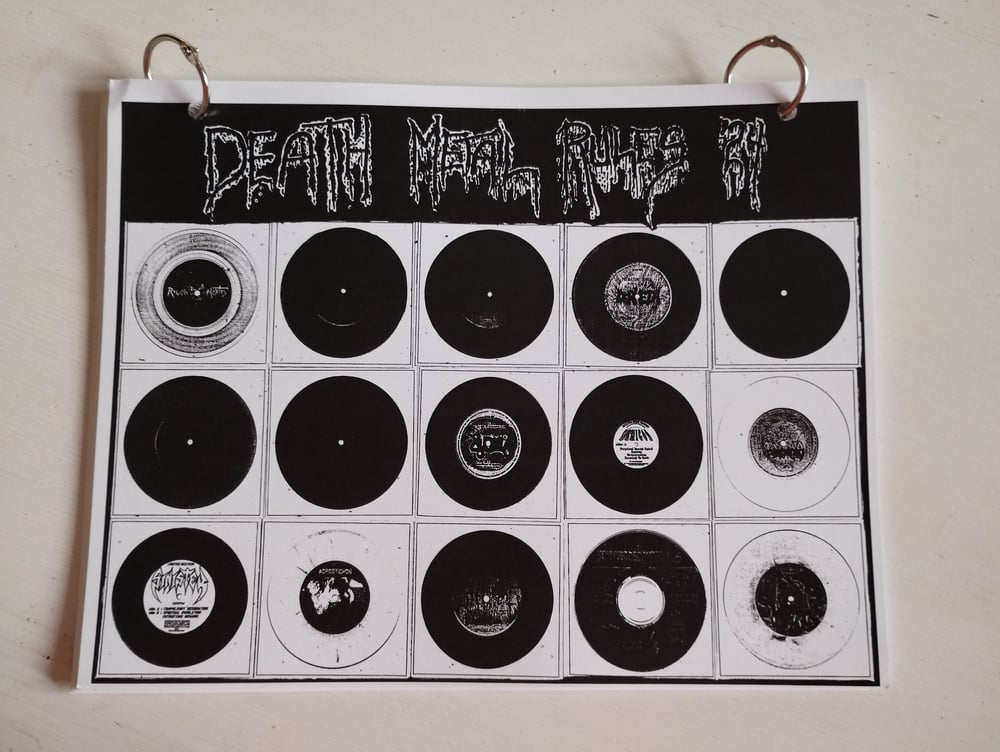 DEATH METAL CALENDAR 2024 by Tomek Szuk (Grave Infestation)