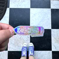 Image 1 of glittery pencil sticker