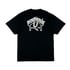 Den / Unfound Projects - Logo S/S T-Shirt (Black/White) Image 2